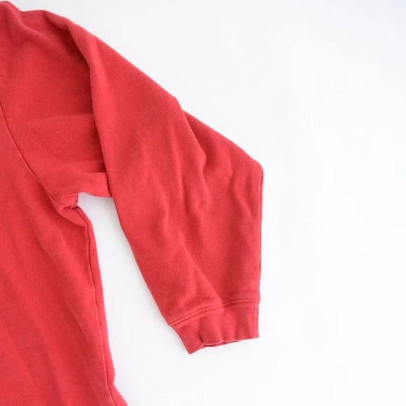 Vintage Red Embroidered Reindeer Rudolph Christmas Crewneck  Sweater XL - Picture 10 of 12